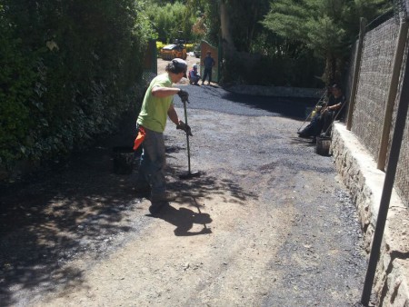 Camino Quebrada del agua, Farellones 